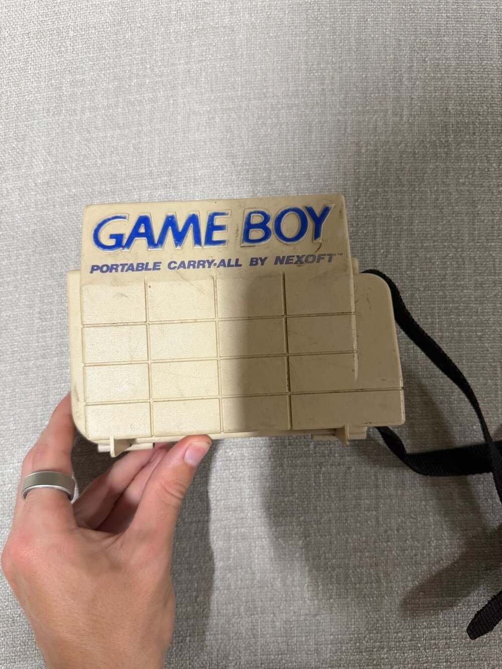 Vintage Game Boy Portable Carry-All Hard Case by Nexoft